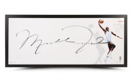 Michael jordan autographed