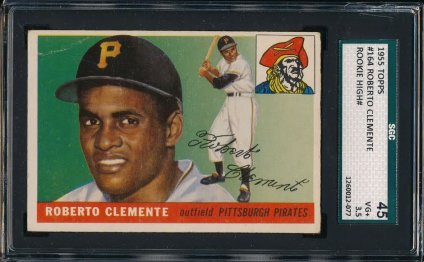 PSA 8 Clemente rookie