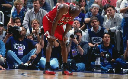 Michael Jordan scored 38