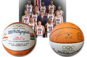 1992 Dream Team Game-Used Olympic Basketball Chuck Daly