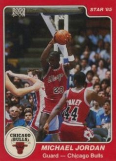 84-85 Michael Jordan celebrity Co XRC #101