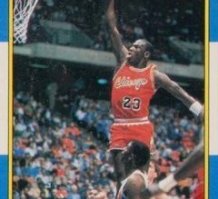 86-87 Michael Jordan Fleer Rookie Card