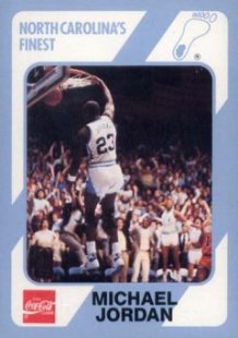 89 Michael Jordan College Card