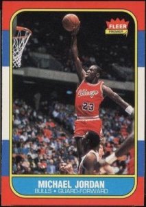 1986 Fleer Michael Jordan Rookie