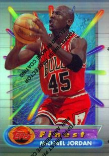 94-95 Michael Jordan Topps Best Refractor