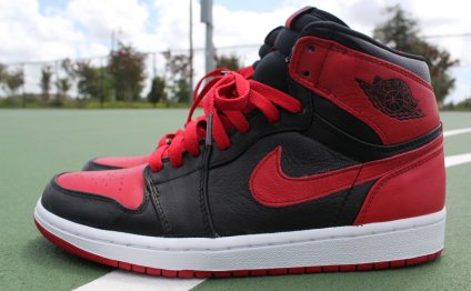 Michael Jordan banned shoes