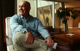 Doug Wood, recently called CEO of Tommy Bahama, is photographed inside organization's brand new headquarters in Seattle's Southern Lake Union area Wednesday, Oct. 7, 2015.