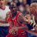 Michael Jordan and Reggie Miller