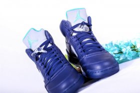 Hornets Air Jordan 5 Midnight Navy Pre-Grape