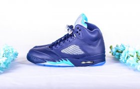 Hornets Air Jordan 5 Midnight Navy Pre-Grape