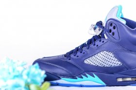 Hornets Air Jordan 5 Midnight Navy Pre-Grape