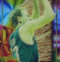 Larry Bird cards - 1993-94 best Refractors Larry Bird