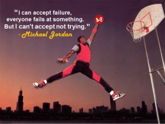 Michael Jordan Picture Quote