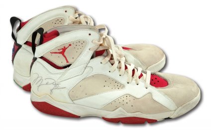 Michael Jordan worn shoes