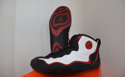 Michael Jordan wrestling shoes