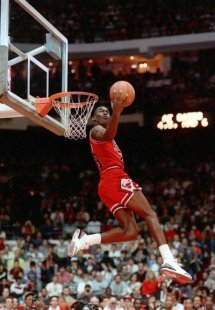 among Air Jordan dunks that obtained him the questionable make an impression on Dominique Wilkins when you look at the 1988 All-Star Dunk Contest in the home city of Chicago.