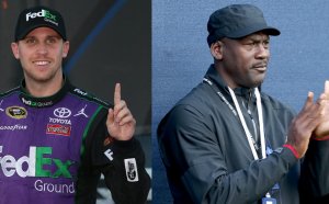 Denny Hamlin Michael Jordan