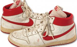 Michael Jordan rookie shoes