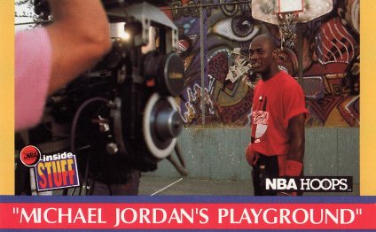 NBA Hoops Michael Jordan 1990
