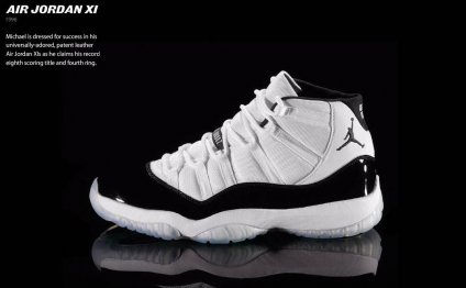 Michael Jordan first shoe released
