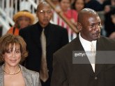 Michael Jordan and his wife