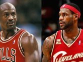 Michael Jordan and LeBron James stats