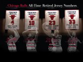 Michael Jordan Bulls Jersey numbers