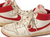 Michael Jordan rookie shoes