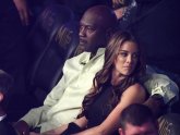 Michael Jordan with wife