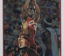 2003-04 Topps Chrome LeBron James RC