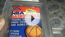 1986 Fleer Basketball Wax Pack BREAK Michael Jordan Rookie?