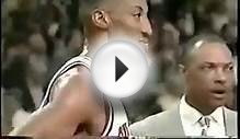 Basketball fight!! Michael Jordan