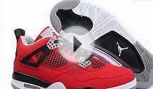 Boys Red & Black Jordans - Red Color For Life | Pics For