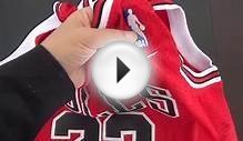 Chicago Bulls #23 Michael Jordan Red NBA Jersey