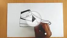 How to Draw an Air Jordan Shoe