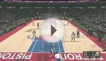 Isiah Thomas vs Michael Jordan NBA 2k12!