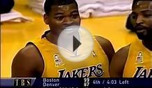 Lakers vs Wizards - Michael Jordan 22pts 6ats 5rebs vs