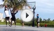 Michael Jordan and Tom Brady Play Pickup Basketball Together