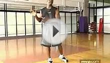 Michael Jordan Basketball Tips 02 Defensive stance