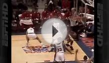 MICHAEL JORDAN- BIG Dunk On Patrick Ewing