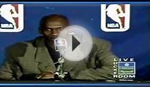 Michael Jordan - Chicago Bulls 70th Win Post-Game Interview