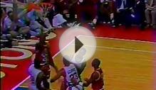 Michael Jordan dunks on John Salley