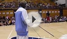 MICHAEL JORDAN- MJ Shooting Half Court Shots @ MJ Flight