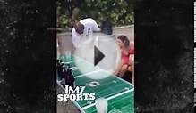 Michael Jordan playing Beer Pong and Smoking Weed
