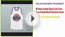 Michael Jordan Space Jam Tune Squad Basketball Uniform Jersey