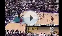 Michael Jordan. The Flu Game Highlights. 38 point game