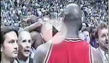 Michael Jordan Utah Jazz-Chicago Bulls