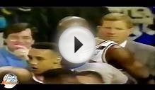 Michael Jordan vs Greg Anthony Fight!