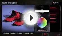 NBA 2K16 Shoe Creator - Air Jordan 10 "Fusion Red"