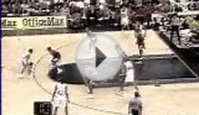 NBA BASKETBALL :Allen Iverson cross over on Michael Jordan